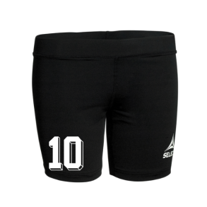 Select Baselayer Shorts Dame inkl. nummer