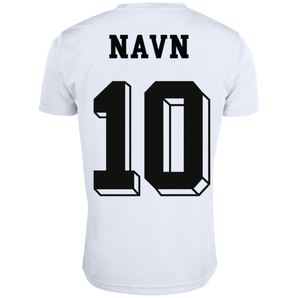 Trningsst inkl navn og nummer